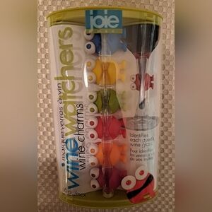 Joie Wine Watchers Wine Charms (NIB)